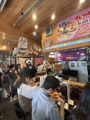 inside  at Kyushu Jangara Ramen - Harajuku in Tokyo