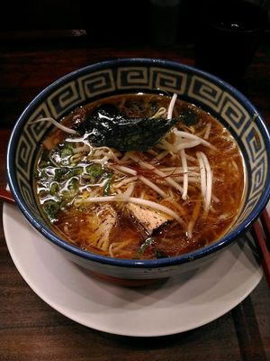 Vegan Ramen at Kyushu Jangara Ramen - Harajuku in Tokyo