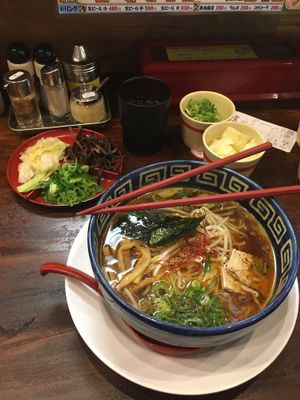  Vege ramen at Kyushu Jangara Ramen - Harajuku in Tokyo