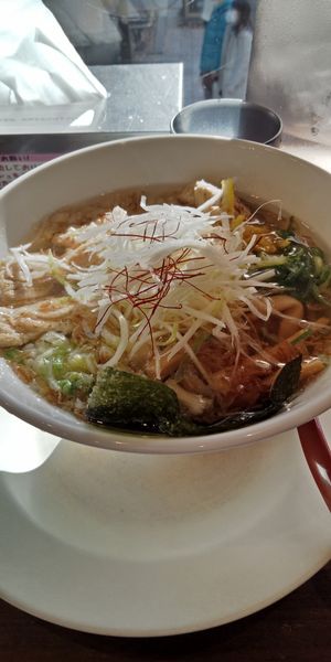 Vegan ramen at Kyushu Jangara Ramen - Harajuku in Tokyo