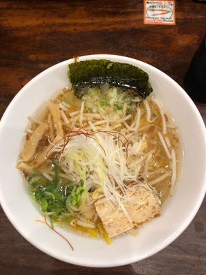 Vegan Ramen  at Kyushu Jangara Ramen - Harajuku in Tokyo