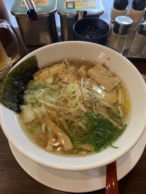 Vegan ramen  at Kyushu Jangara Ramen - Harajuku in Tokyo