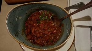 Vegan starter at Daredzhani in Almaty