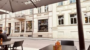   at Sue's Indian Raja in Vilnius