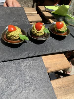 Amuse-bouches at Annadata in Saint-malo