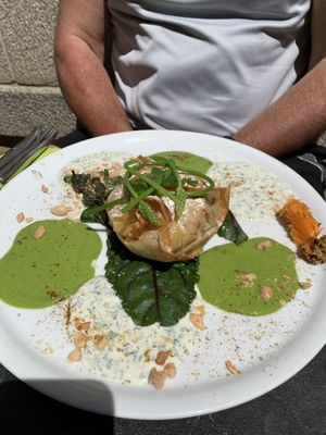 Plat principal  at Annadata in Saint-malo