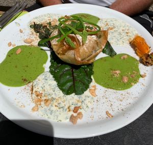 Plat principal  at Annadata in Saint-malo