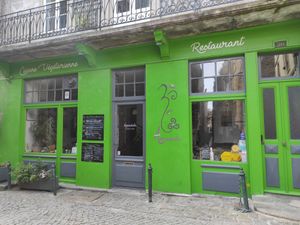 Entrance at Annadata in Saint-malo