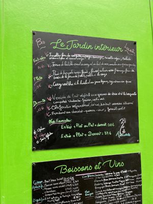 Menu  at Annadata in Saint-malo