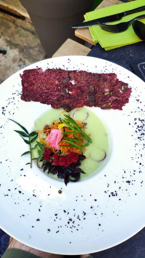 Gazpacho de concombre at Annadata in Saint-malo