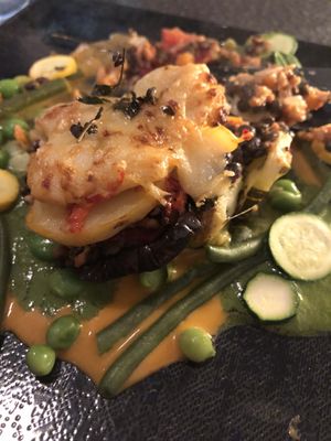 Plat moussaka revisitée  at Annadata in Saint-malo