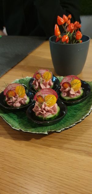 Amuse bouche. at Annadata in Saint-malo