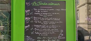 Menu as of April 2025 at Annadata in Saint-malo