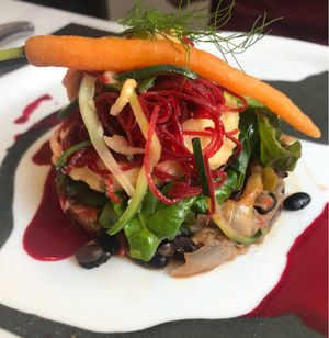 Chili sin carne vegan at Annadata in Saint-malo