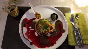 Curry de quinoa et lentilles at Annadata in Saint-malo