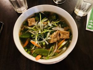 Vegan pho at Pho Kim  in Dublin