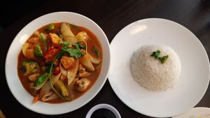 Vegan satay at Pho Kim  in Dublin