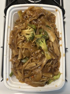 Vegetable ho fun  at Golden Palace in Watertown