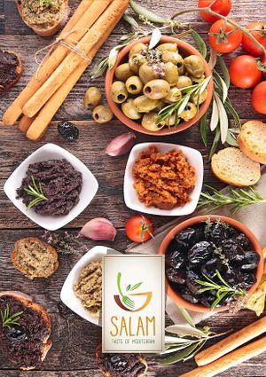 Antipasti Teller at Ada Feinkost Bäckerei in Tubingen