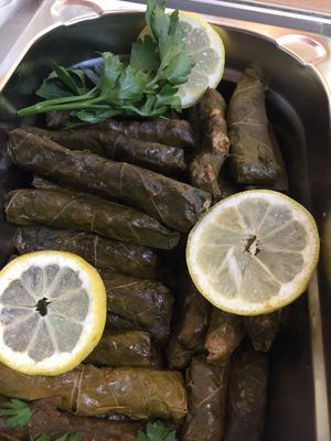 Gefüllte Weinblätter mit Reis at Ada Feinkost Bäckerei in Tubingen