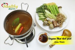Vegan Thai Hot Pot at Healthy Farm - Go Vap District in Ho Chi Minh City