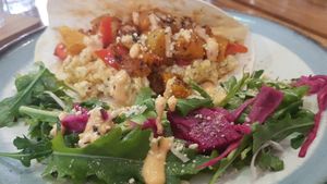 Breakfast fajita. at Handsome Her in Brunswick