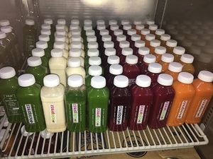 Cold-pressed juices at koldprezz in Katy