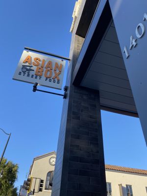 Outside  at Asian Box in Burlingame