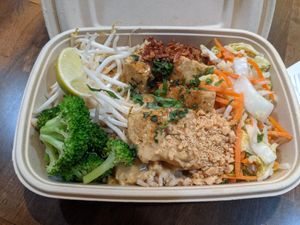 Tofu Curry Box at Asian Box in Burlingame