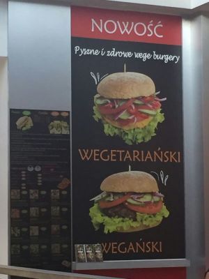 Vegan & Vegetarian Burgers at Salad Fantasy in Bielsko-biala