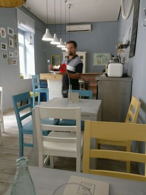 muy buen sitio y se les ve con ilusión. at Empatia Rincon Vegano in Madrid