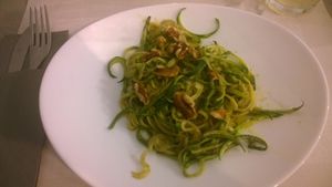Meal at Empatia Rincon Vegano in Madrid