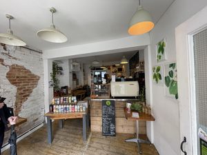 Shop interior  at Bun + Bean in Lewes