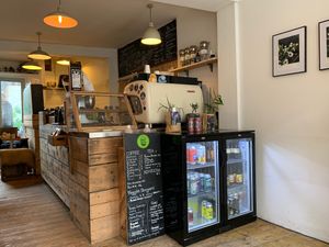 Counter   at Bun + Bean in Lewes