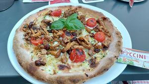 PIZZA Go vegan glutenfrei at Cappuccini in Vilshofen An Der Donau