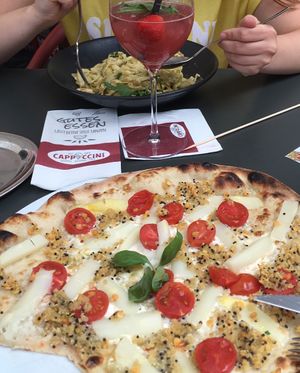 Vegan Pizza  at Cappuccini in Vilshofen An Der Donau