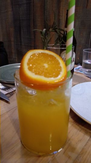 Cocktail sin alcohol at Superchulo in Madrid