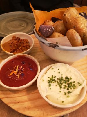 Patatas chulapas at Superchulo in Madrid