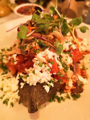 Berenjena campera at Superchulo in Madrid