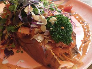 Sweet potato at Superchulo in Madrid