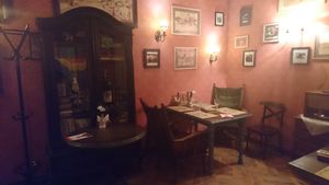 Decor at Propaganda  in Chisinau