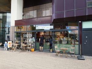 Outside at Sappi in Rotterdam