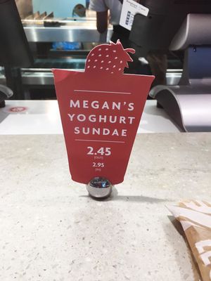 Sold out!  Vegan doughnuts  at LEON in Folkestone