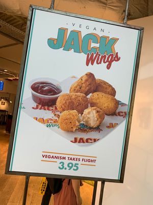 Jack wings  at LEON in Folkestone