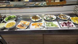 fresh and mostly raw side of buffet. i loved this at Edi Sabor Natural in Manaus