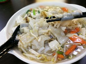 San Lo Hor Fun at Dragon Gate Vegetarian in Central Singapore