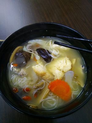 Herbal Mee Sua @$5.00 at Dragon Gate Vegetarian in Central Singapore