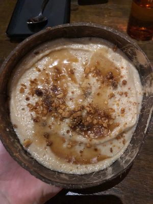 Salted caramel cheesecake  at The Basement on Market St in Newcastle