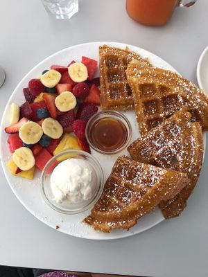 Fruit salad! at Waffle on Cairns in Cairns