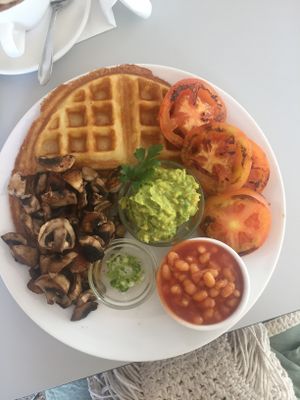 Ask for a savoury option!  at Waffle on Cairns in Cairns